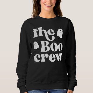 Cute Boo Crew Family Matching Costume Halloween Sweatshirt