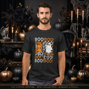 Cute Boo Crew Halloween Friends T-Shirt