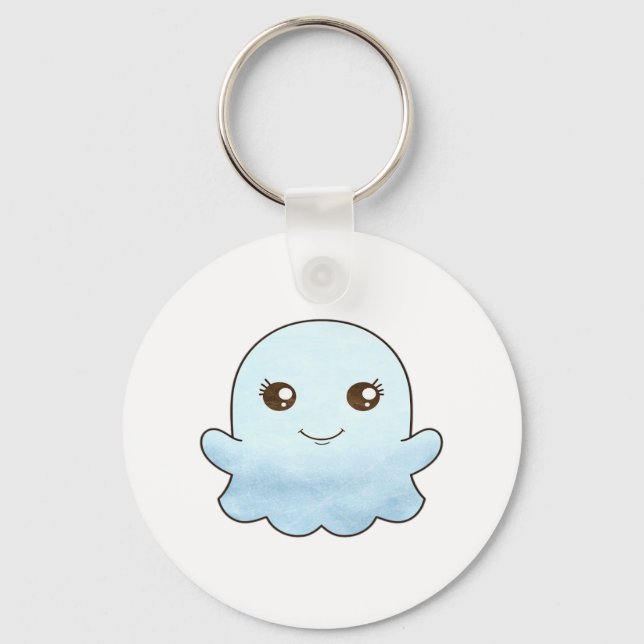 Cute Boo Design Trendy Unique Keychain (Front)