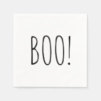 Cute Boo Halloween | Black & White Ghost Party
