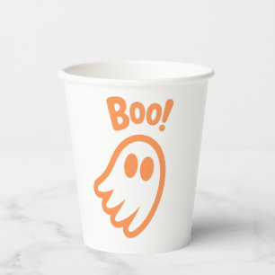 cute Boo! - Halloween Design Paper Cups