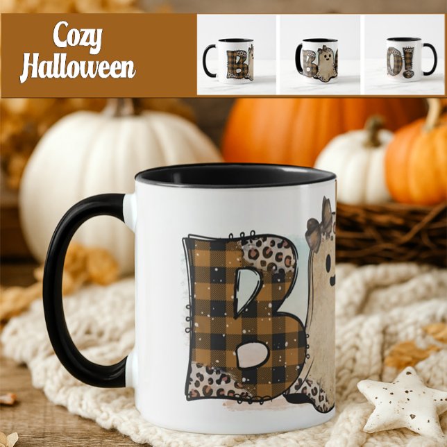 Cute Boo Halloween Mug (Cozy Halloween Mug)