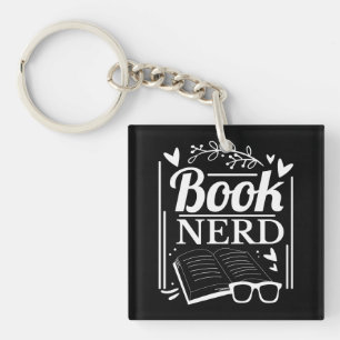 Cute Book Nerd Bookaholic Monogramme