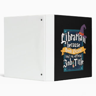 Cute Book Reading Lover Librarian Present Books Binder
