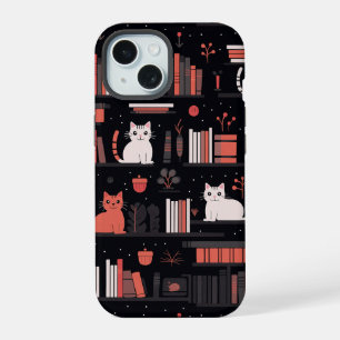 Cute Bookish Chats Livres Rose