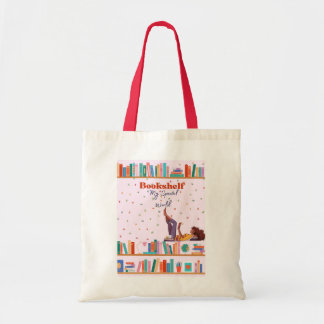 Cute Bookshelf  Tote Bag