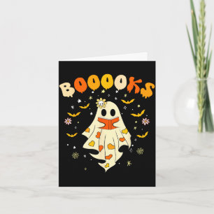 Cute boooks ghost read more books funny teacher card
