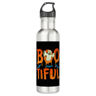 Cute Bootiful Ghost Bootiful Funny Beautiful Pun 710 Ml Water Bottle