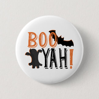 cute booyah halloween 2 inch round button