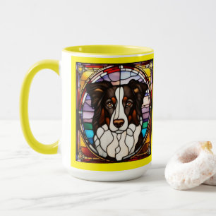 Cute Border Collie Coffee Mug