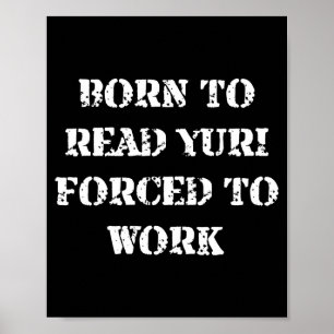 Cute Born Read Yuri Forced Work Poster