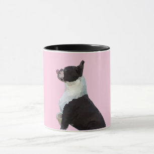 Cute Boston Terrier Mug