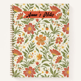 Cute Botanical Journal for Writing & Notes