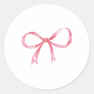 Cute Bow Sticker – Aesthetic Ribbon Design