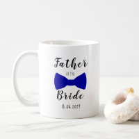 Cute Bow Tie Father of the Bride Personalized