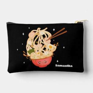 Cute Bowl Of Ramen Accessory Pouch
