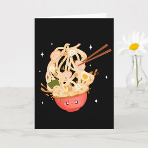 Cute Bowl Of Ramen Card