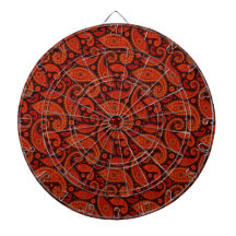Cute bown swirl paisley patterns Case-Mate iPhone  Dartboard