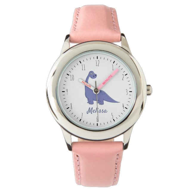 Cute Brachiosaurus dinosaur gift kids  Watch (Front)