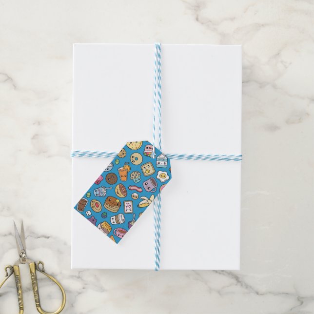 Cute Breakfast Food Gift Tags (With Twine)