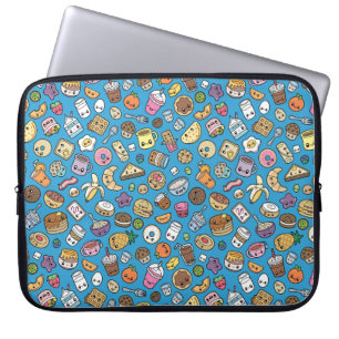 Cute Breakfast Food Laptop Sleeve