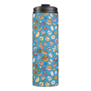Cute Breakfast Food Thermal Tumbler