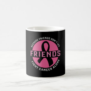 Cute Breast Cancer Awareness Friends Support Unity Coffee Mug
