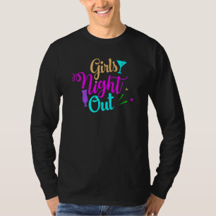 Cute Bridesmaid Bachelorette Party Bride Girls Nig T-Shirt