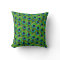 Cute Bright Blue and Green Peacock Print