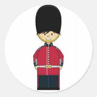 Cute British Royal Guard Sticker