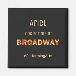 Cute Broadway Rising Star  Magnet