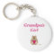 Cute Brown Bear Pink Bib Grandpa's Girl