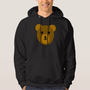 Cute Brown Bear Teddy Bear Hoodie