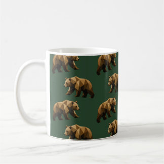 Cute Brown Bears Pattern Wrapping Paper Coffee Mug