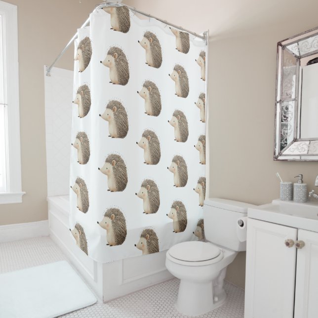 Cute Brown Cream Hedgehogs (In Situ)