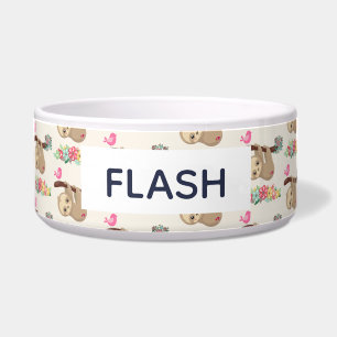 Cute Brown Sloth Hanging Upside down Pattern