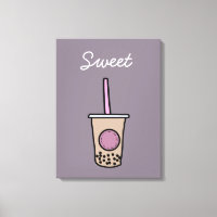 Cute bubble tea