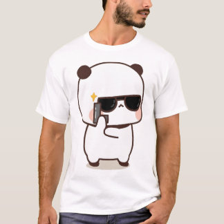 Cute Bubu Gunner Like Spy Officer   T-Shirt