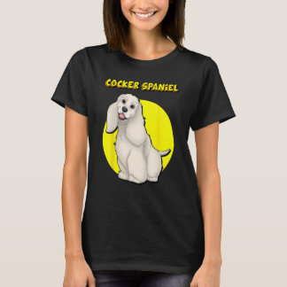 Cute Buff Cocker Spaniel T-Shirt