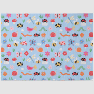 Cute Bugs Tissue Paper