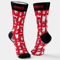 Cute Bull Terrier Puppy Pattern Dog Lover
