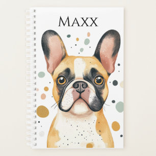 Cute Bulldog 2026 Planner Book Funny Bulldog