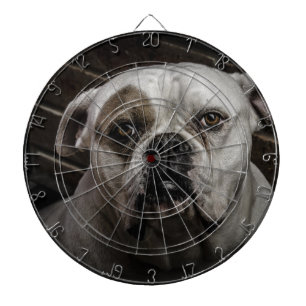 Cute Bulldog Dartboard