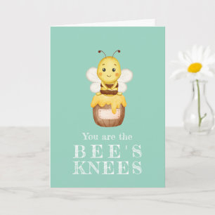 Cute Bumble Bee Valentine's Day Card