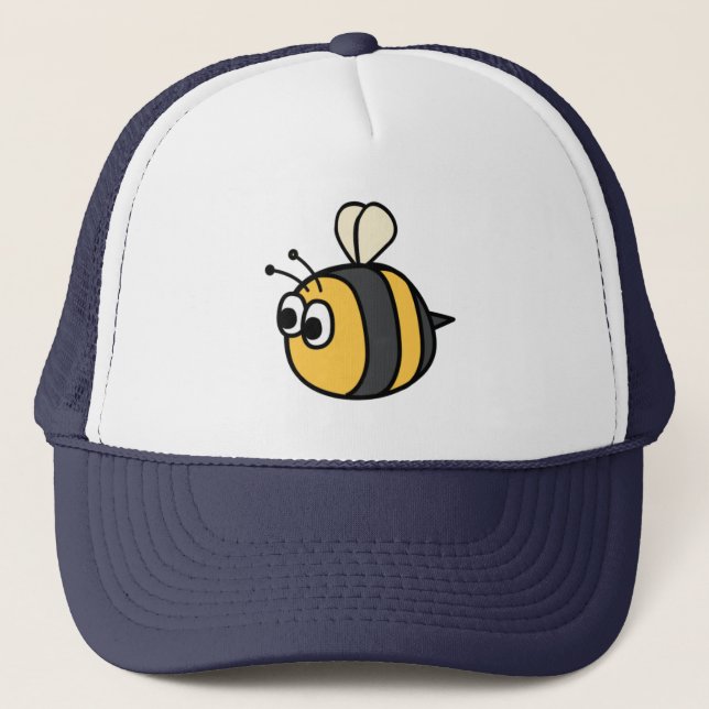 Cute Bumblebee Trucker Hat (Front)