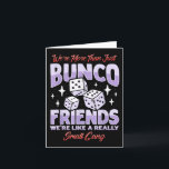 Cute Bunco Night Squad Apparel Game Bunco Card<br><div class="desc">Cute Bunco Night Squad Apparel Game Bunco</div>