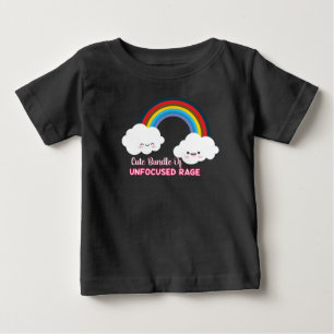 Cute Bundle Of Unfocused Rage Baby T-Shirt