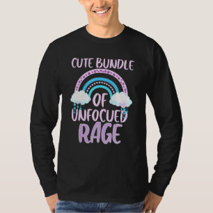 Cute Bundle Of Unfocused Rage Pastel Goth Rainbow T-Shirt