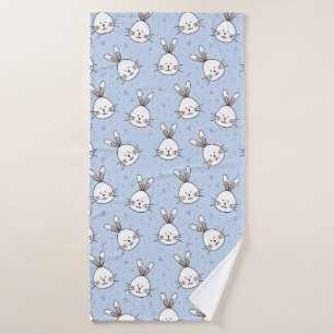 Cute Bunny Bath Towel