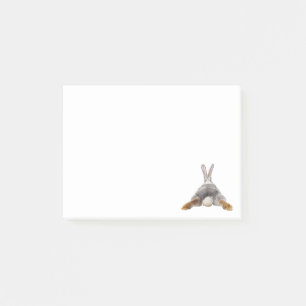 Cute Bunny Butt Tail Rabbit Post-it Notes